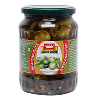 Thumbnail for GOLDEN CROWN-Jalapeno Slices-670gm (Pack of 12 Pcs)