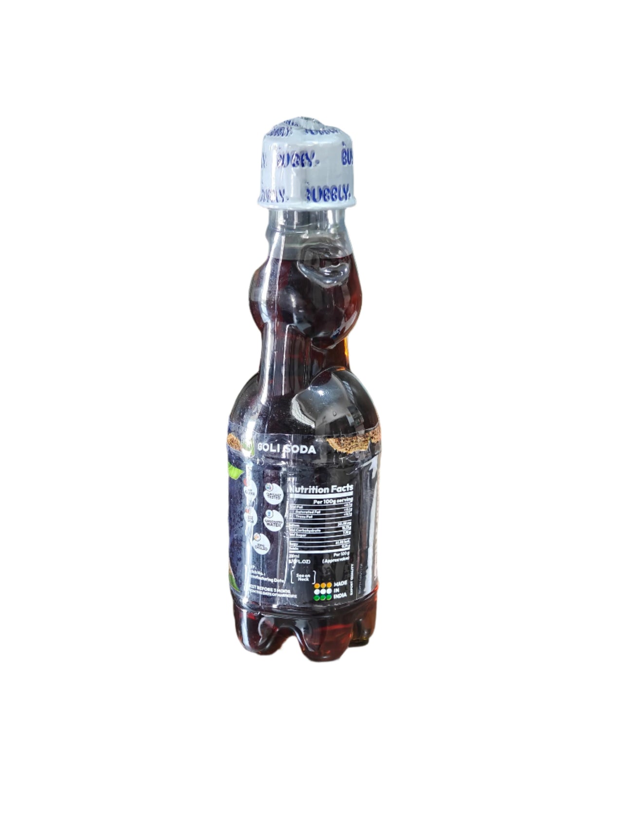 BUBBLY - Jeera Goli Soda 250ml (Pack of 6 Pcs)