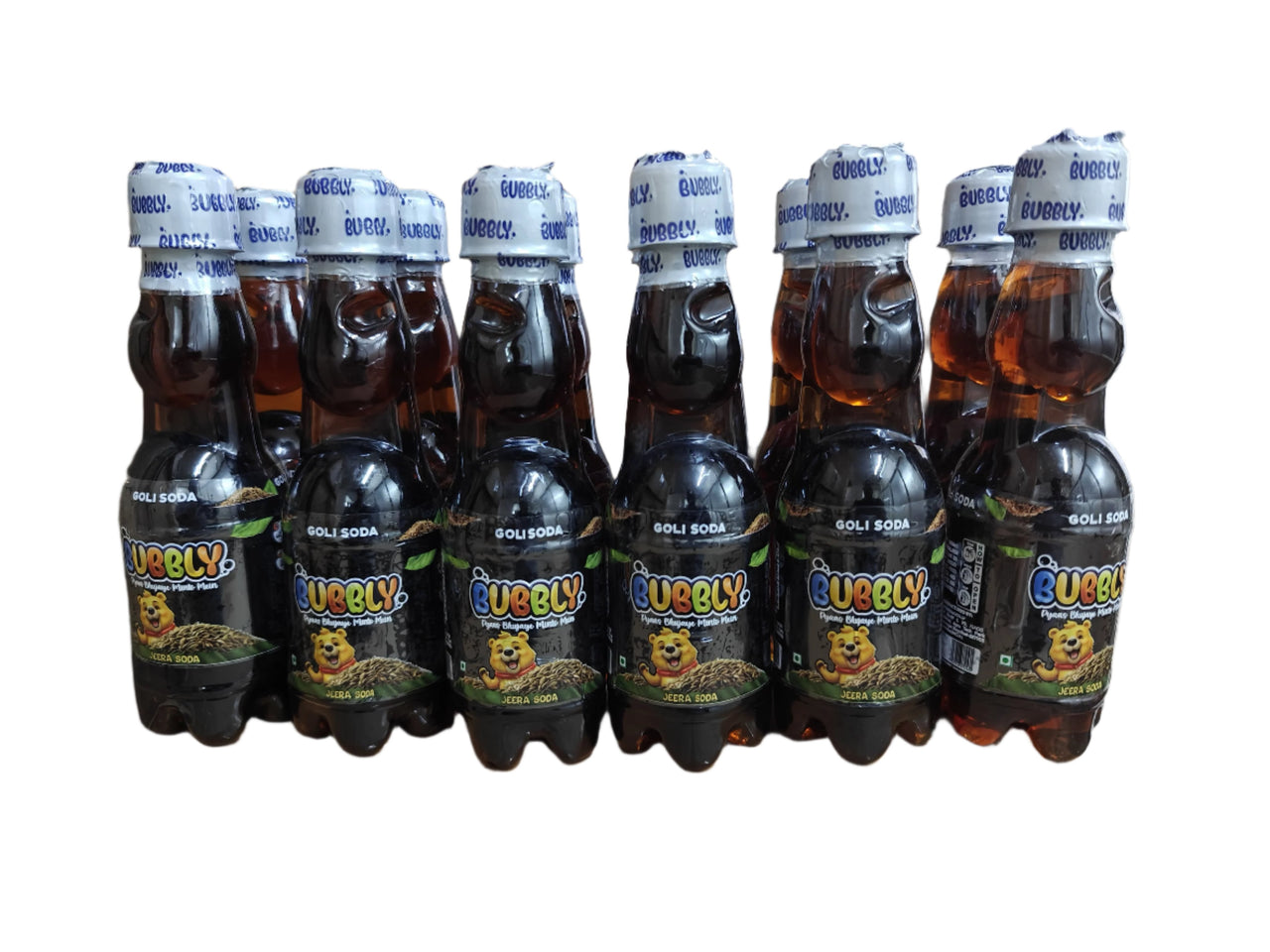 BUBBLY - Jeera Goli Soda 250ml (Pack of 12 Pcs)