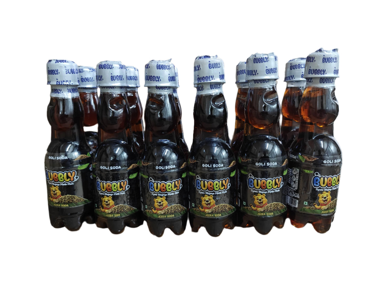 BUBBLY - Jeera Goli Soda 250ml (Pack of 12 Pcs)