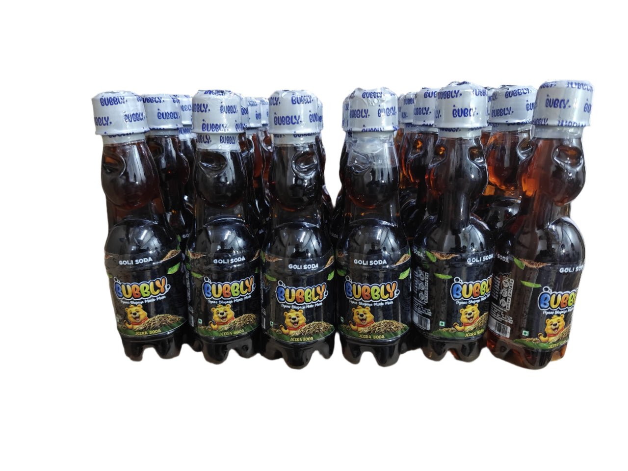 BUBBLY - Jeera Goli Soda 250ml (Pack of 24 Pcs)