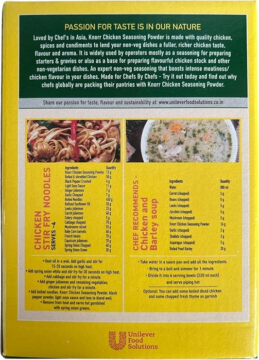 Knorr - Chicken Seasoning Powder 500gm (100gm X 5Pcs)