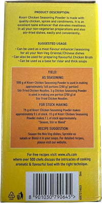 Thumbnail for Knorr - Chicken Seasoning Powder 500gm (100gm X 5Pcs)