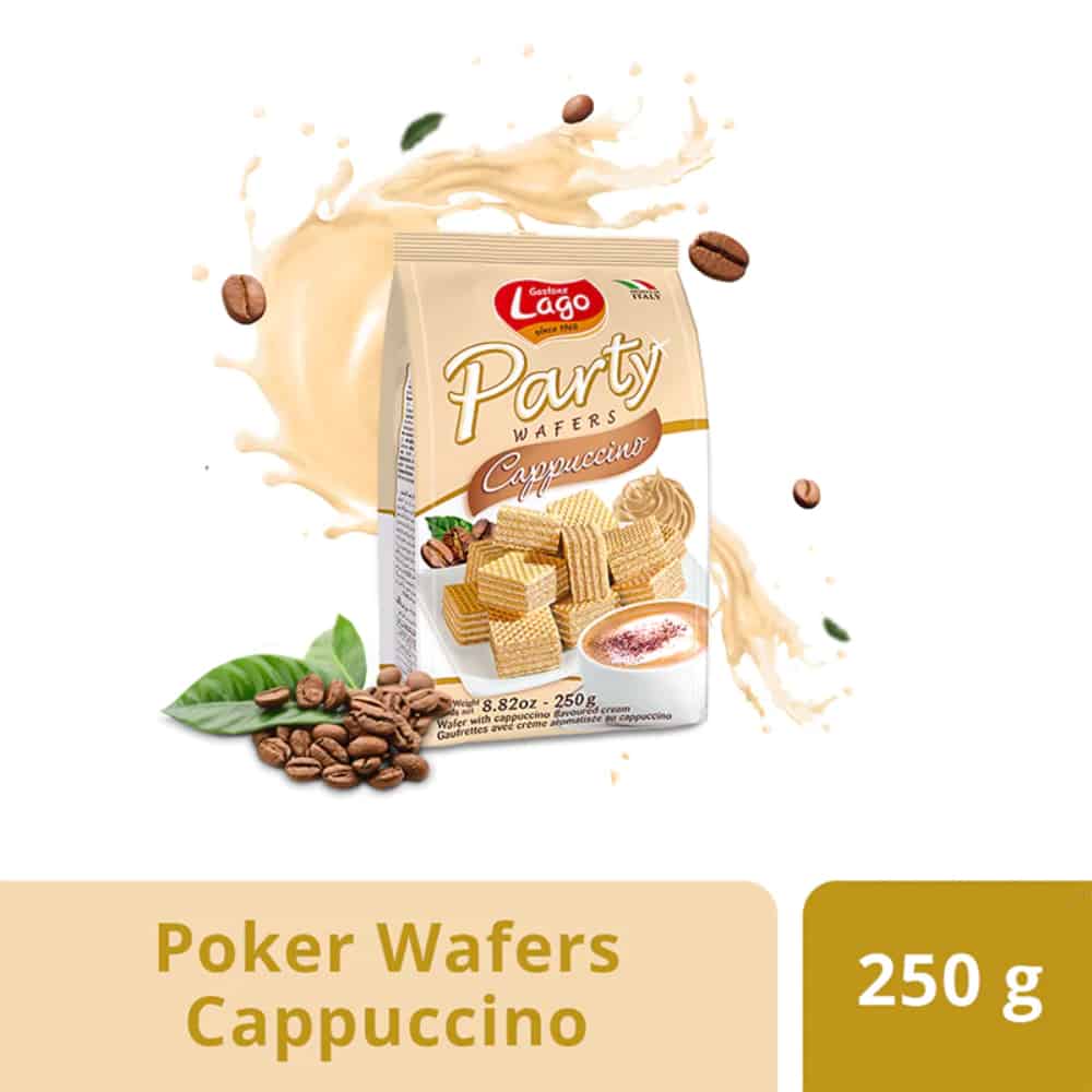 LAGO GASTONE-Poker Wafers-Cappuccino-250g