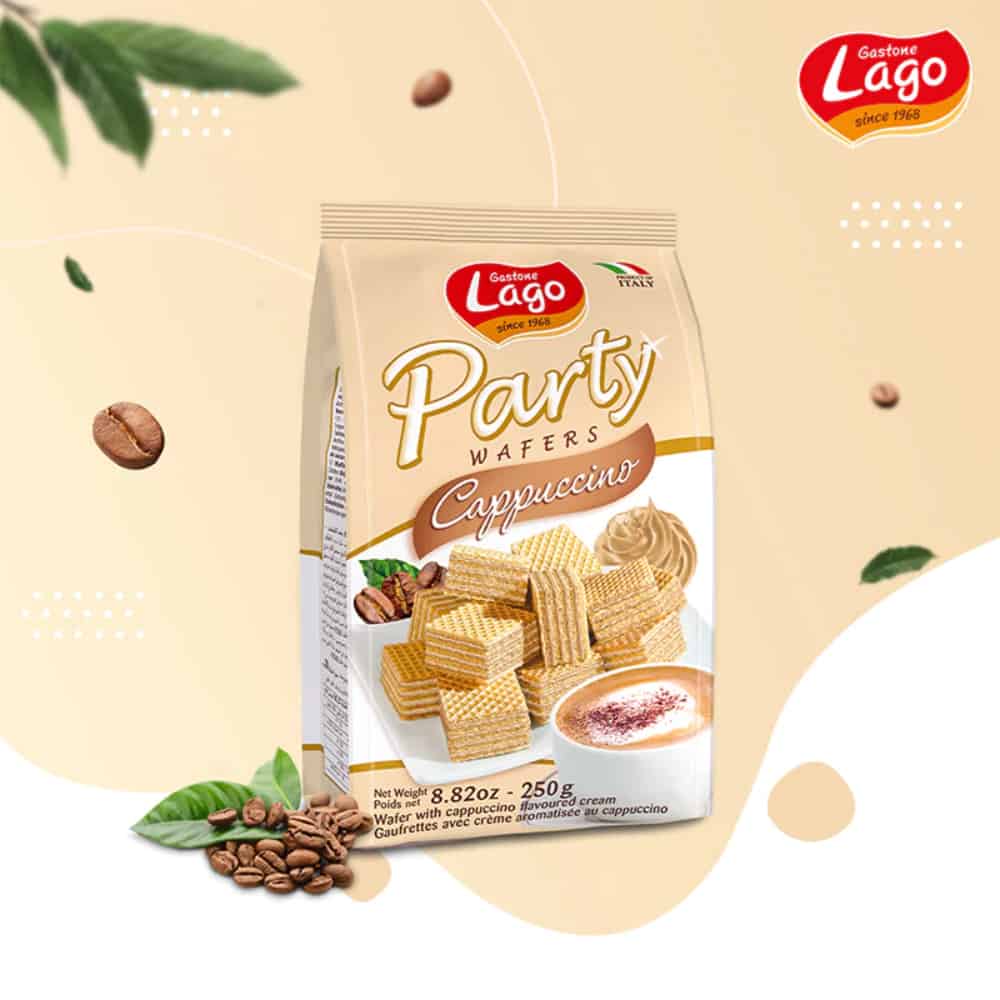 LAGO GASTONE-Poker Wafers-Cappuccino-250g