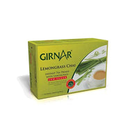 Thumbnail for GIRNAR- Instant Premix Lemongrass Chai-Low Sugar-10 Sachets