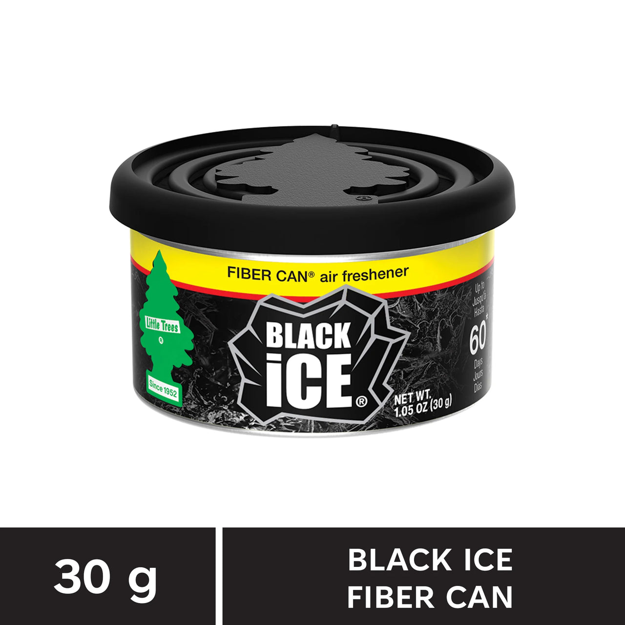 LITTLE TREES- Fiber Can-Black Ice-1 piece-30g