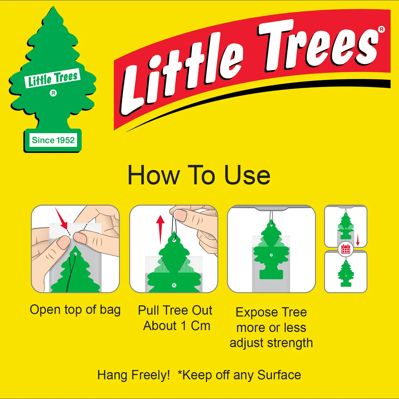 LITTLE TREES-New Car Scent-1 piece