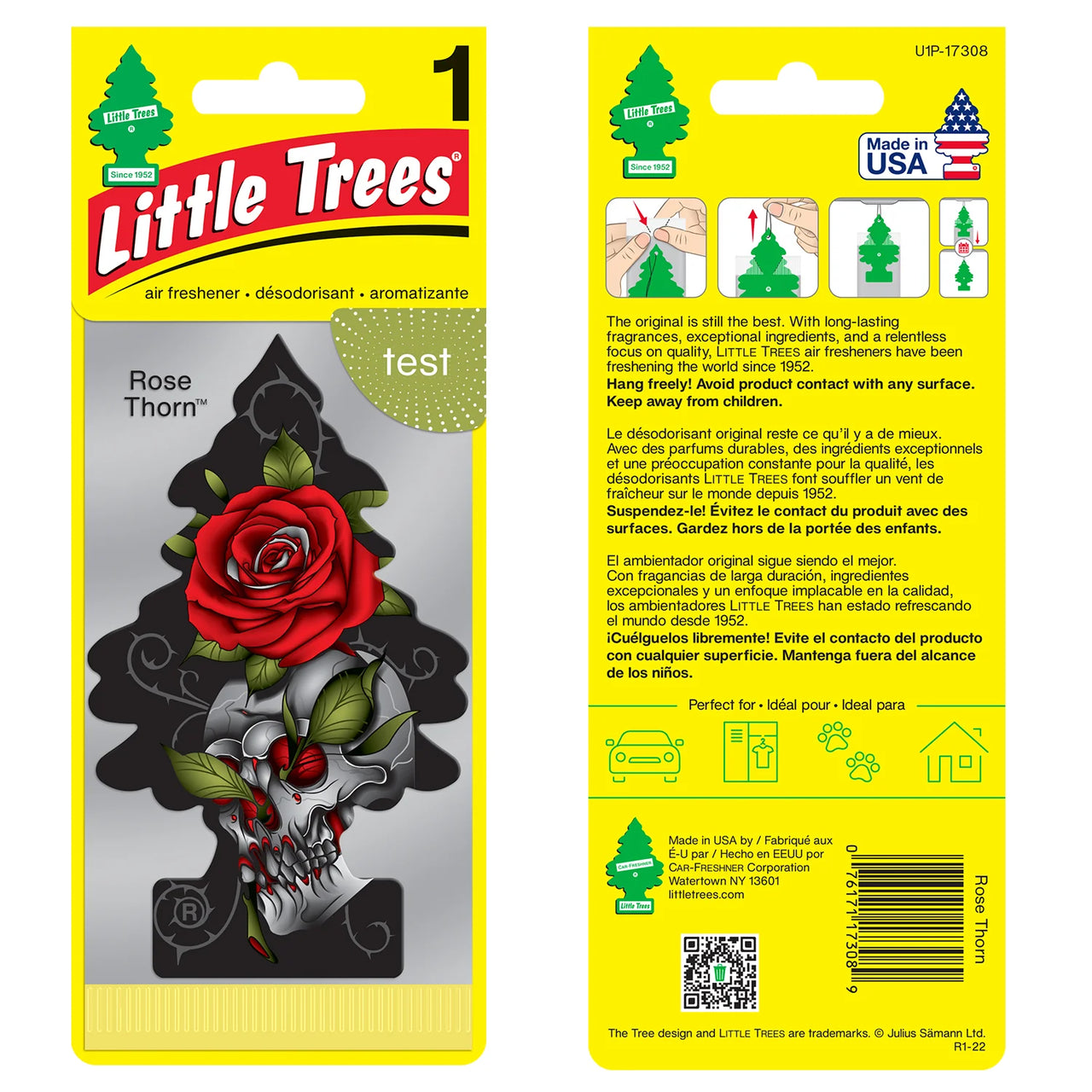 LITTLE TREES-Rose Thorn-1 piece