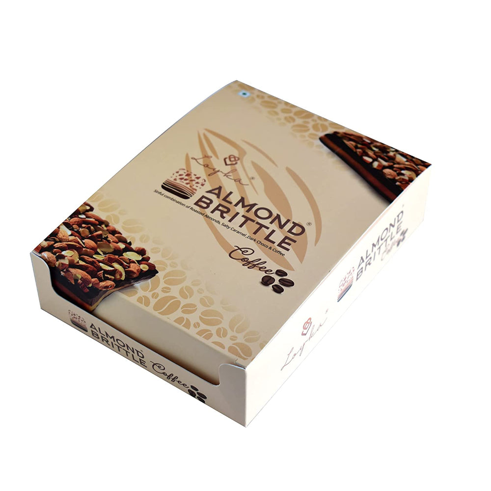 Loyka Almond Brittle Coffee Choco Box - 12 pcs