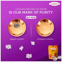 Thumbnail for MANGALAM ORGANICS-Camphor Tablet-Pouch-50g