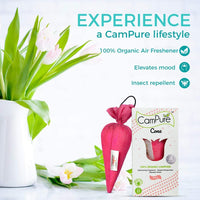 Thumbnail for Mangalam CamPure-Camphor Cone (Rose)- Room, Car and Air Freshener & Mosquito Repellent