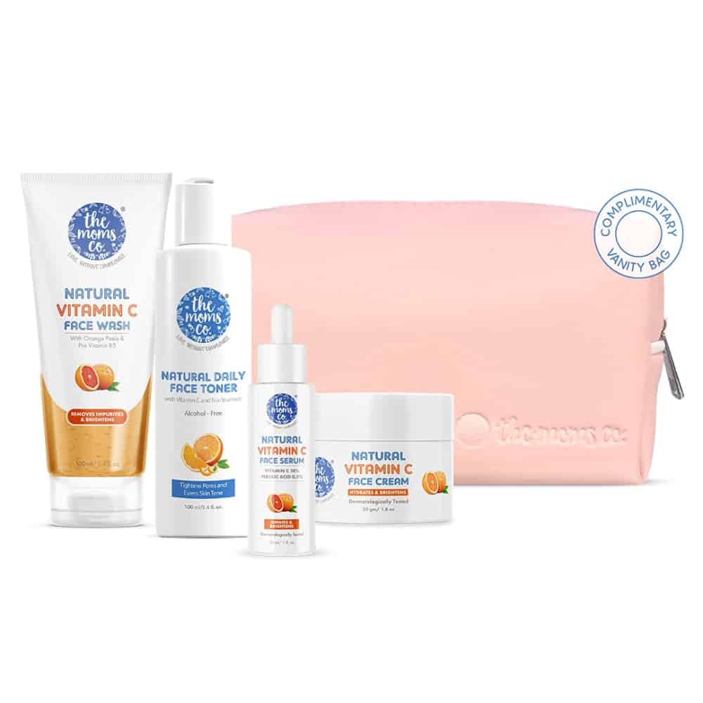 THE MOMS CO-Natural Vitamin C-Face Care Kit