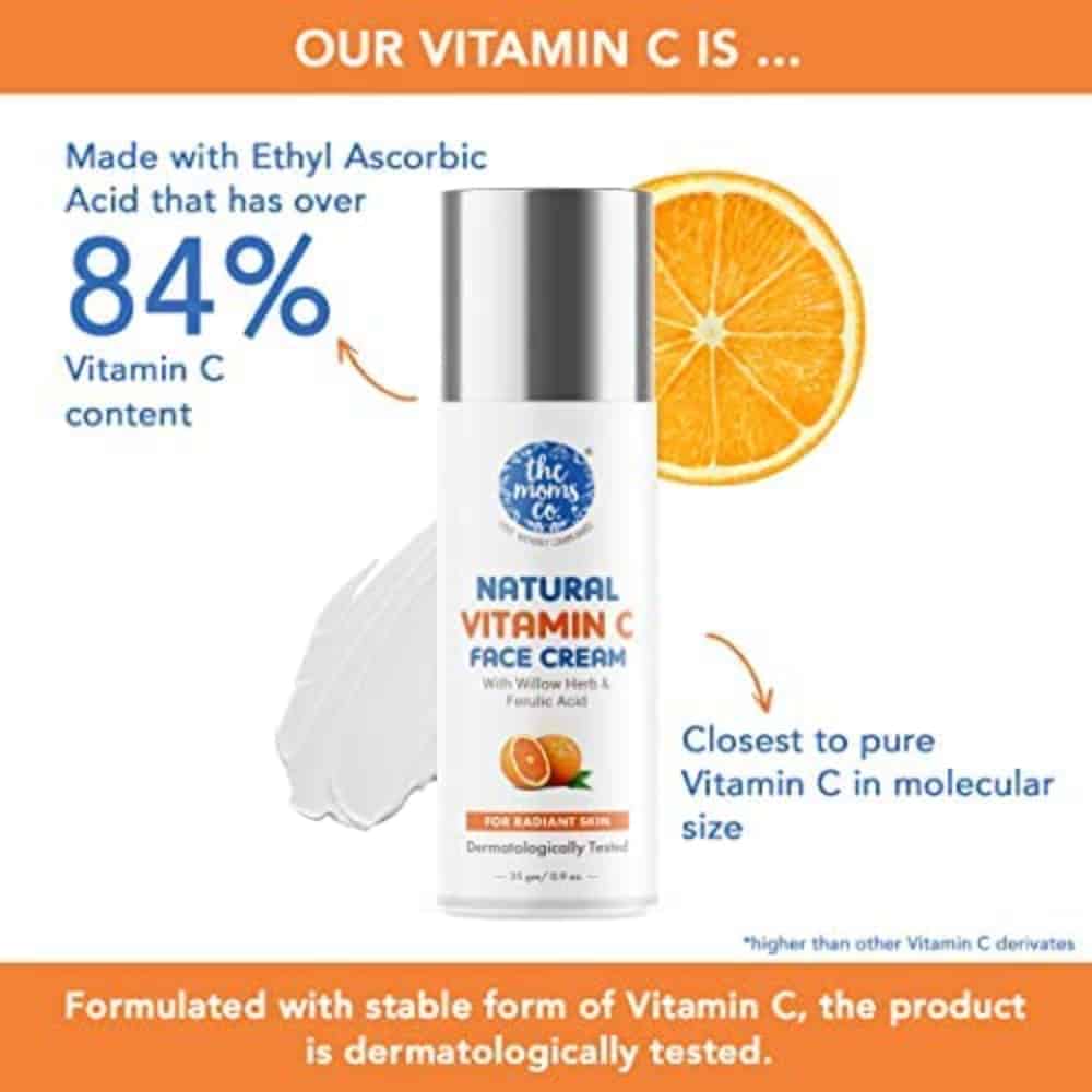 THE MOMS CO-Natural Vitamin C-Face Cream-25g