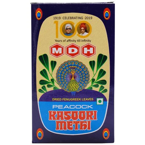 MDH-Peacock Kasoori Methi 25gm Carton