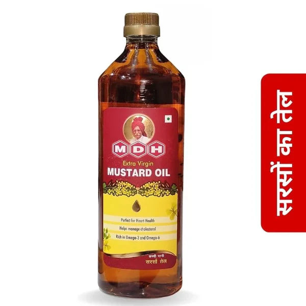 MDH - Extra Virgin Mustard Cooking Oil - 1Lt Bottle