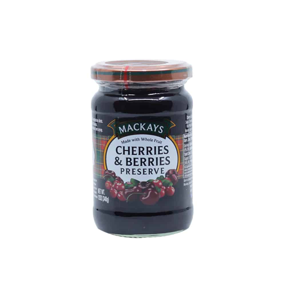 MACKAYS-Cherries and Berries Preserve-340g