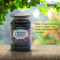 Thumbnail for MACKAYS-Cherries and Berries Preserve-340g