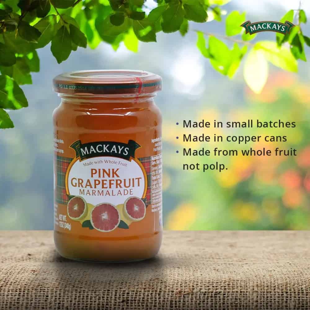 MACKAYS-Pink Grapefruit Marmalade-340g