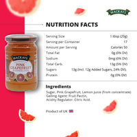 Thumbnail for MACKAYS-Pink Grapefruit Marmalade-340g