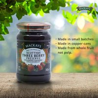 Thumbnail for MACKAYS-Scottish 3 Berry Preserve-340g