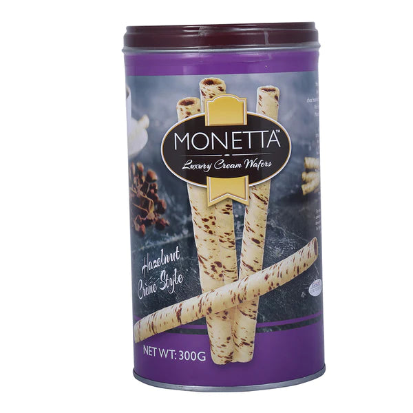 MONETTA-Wafer Roll-Hazelnut Cream-300g