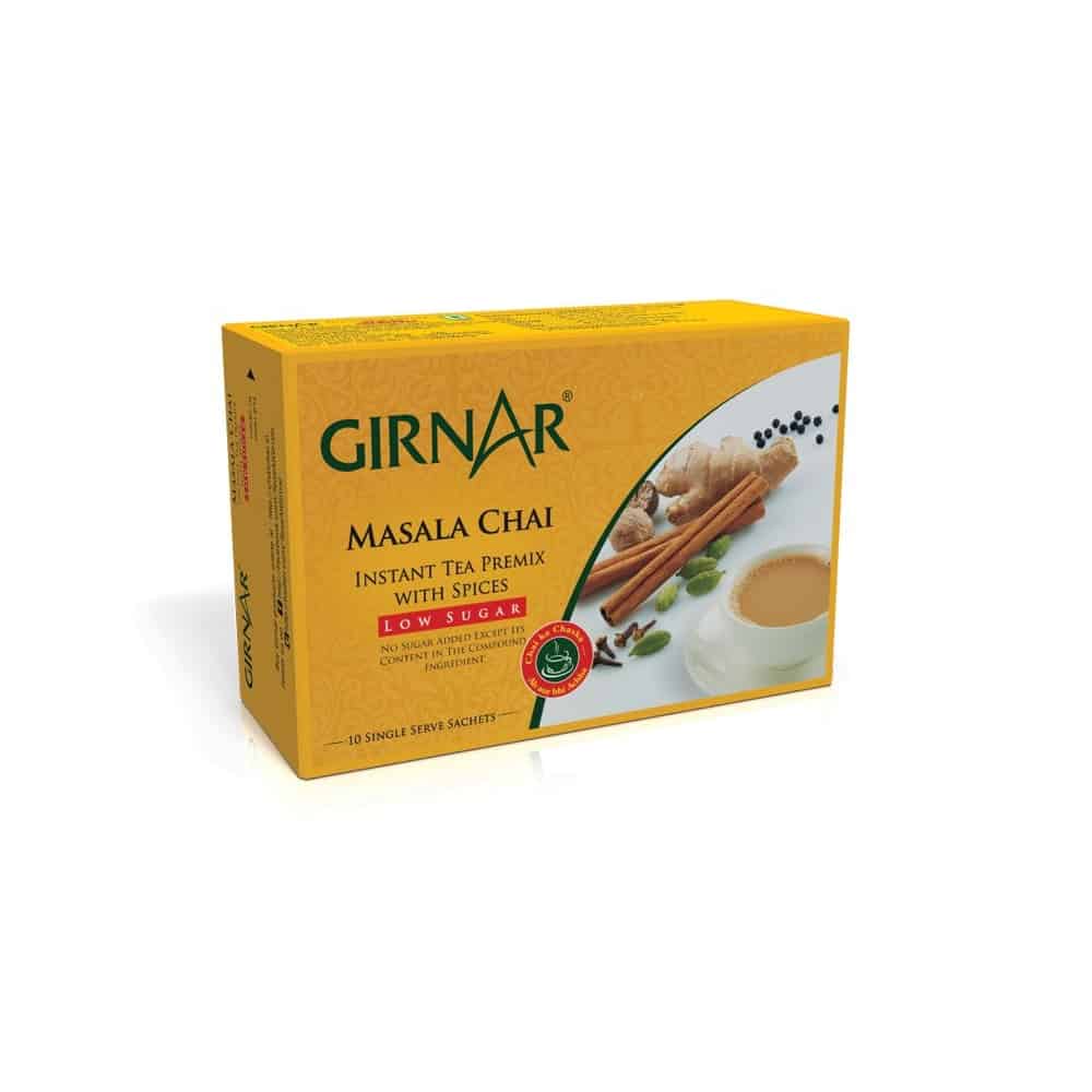 GIRNAR-Instant Premix with Masala -Low Sugar-10 Sachets