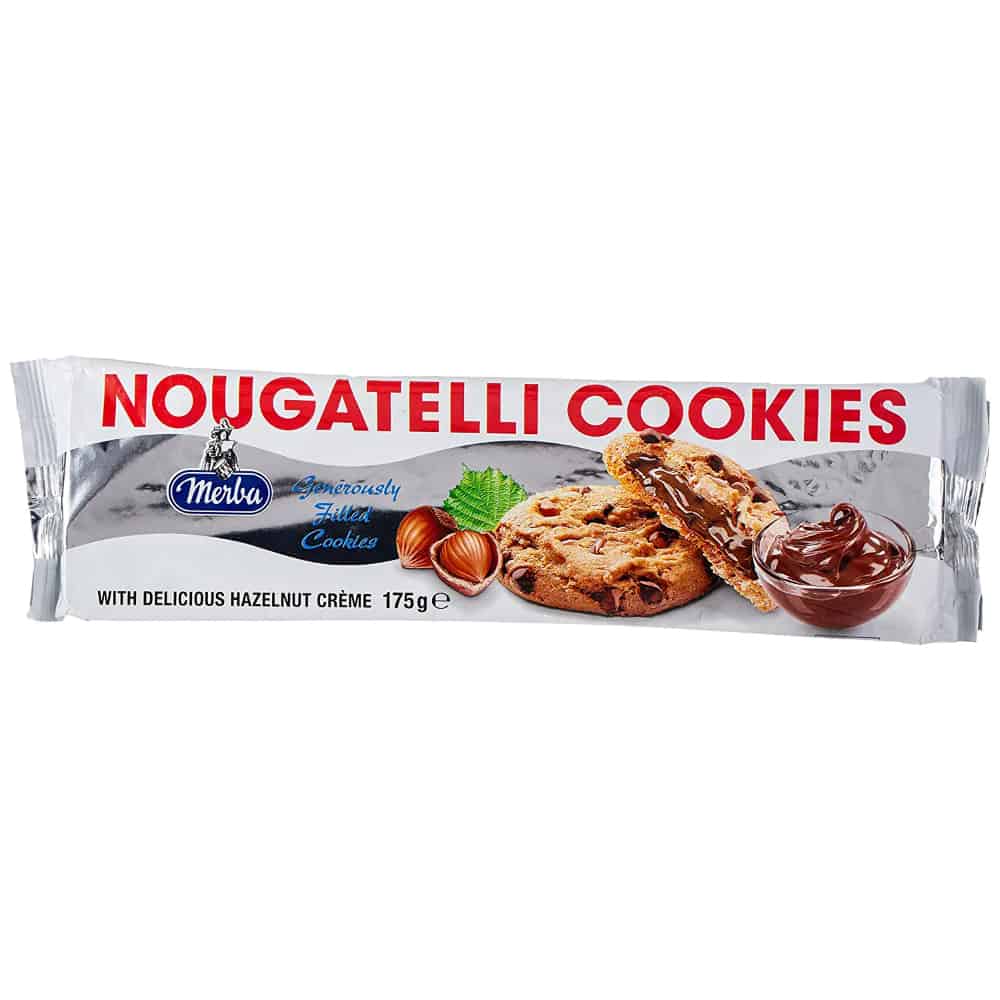 MERBA-Nougatelli Cookies-175g