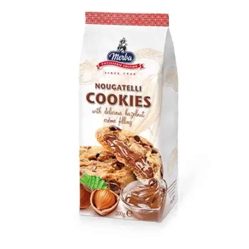 MERBA-Nougatelli Cookies-200g