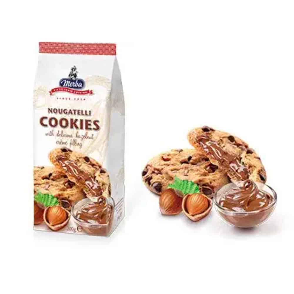 MERBA-Nougatelli Cookies-200g