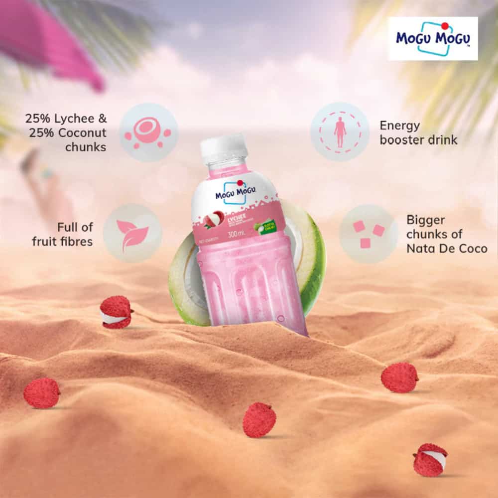 MOGU MOGU-Lychee Juice-320ml