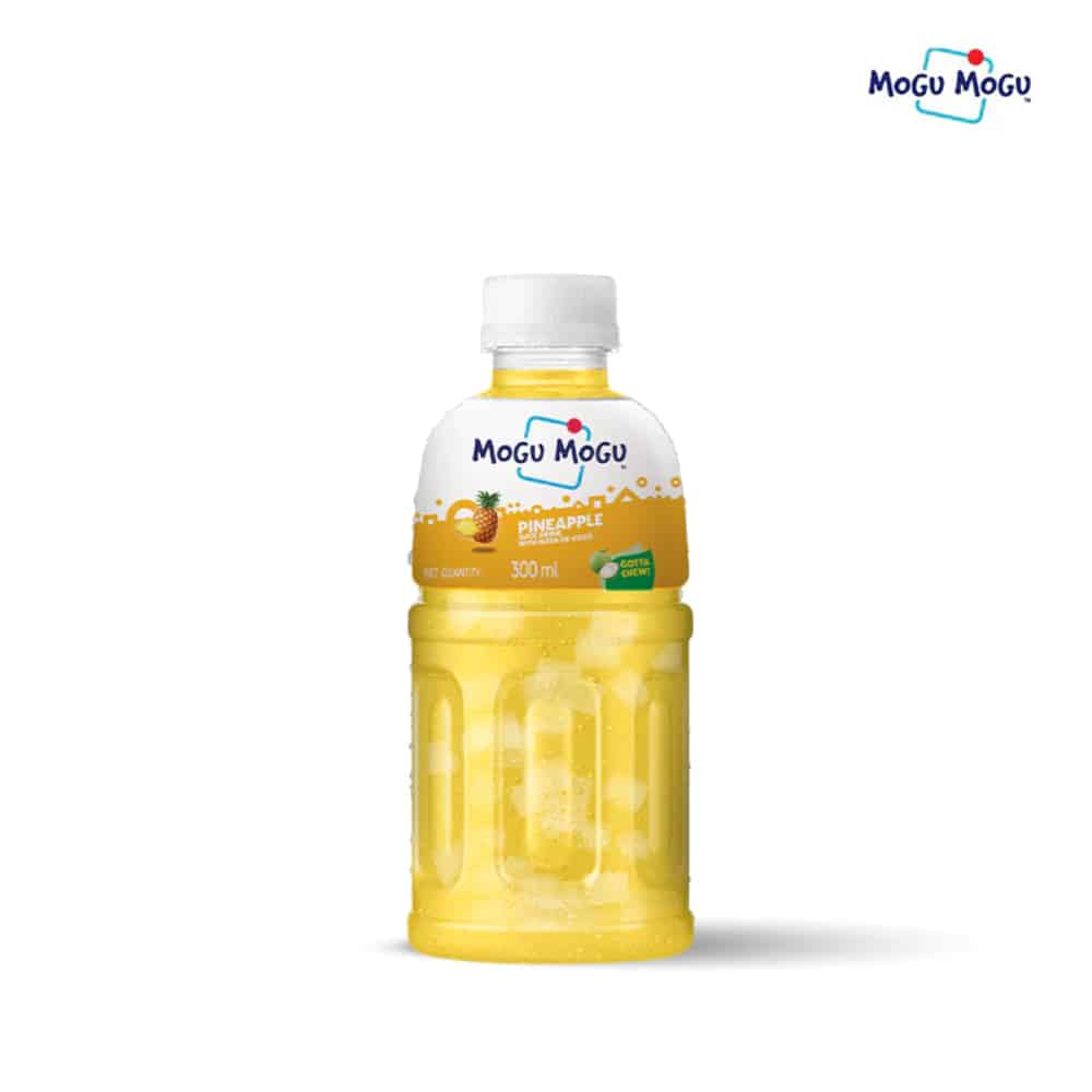 MOGU MOGU - Pineapple Juice-320ml (Pack of 24Pcs)