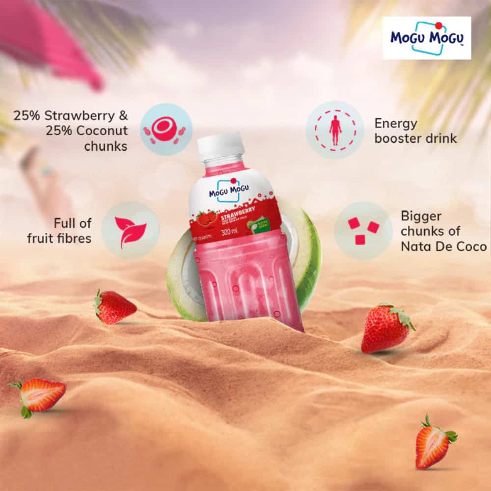 MOGU MOGU - Strawberry Juice-320ml