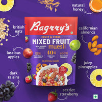 Thumbnail for Bagrry's - Mixed Fruit Muesli, Fruit & Fibre with Almonds & Raisins 1Kg