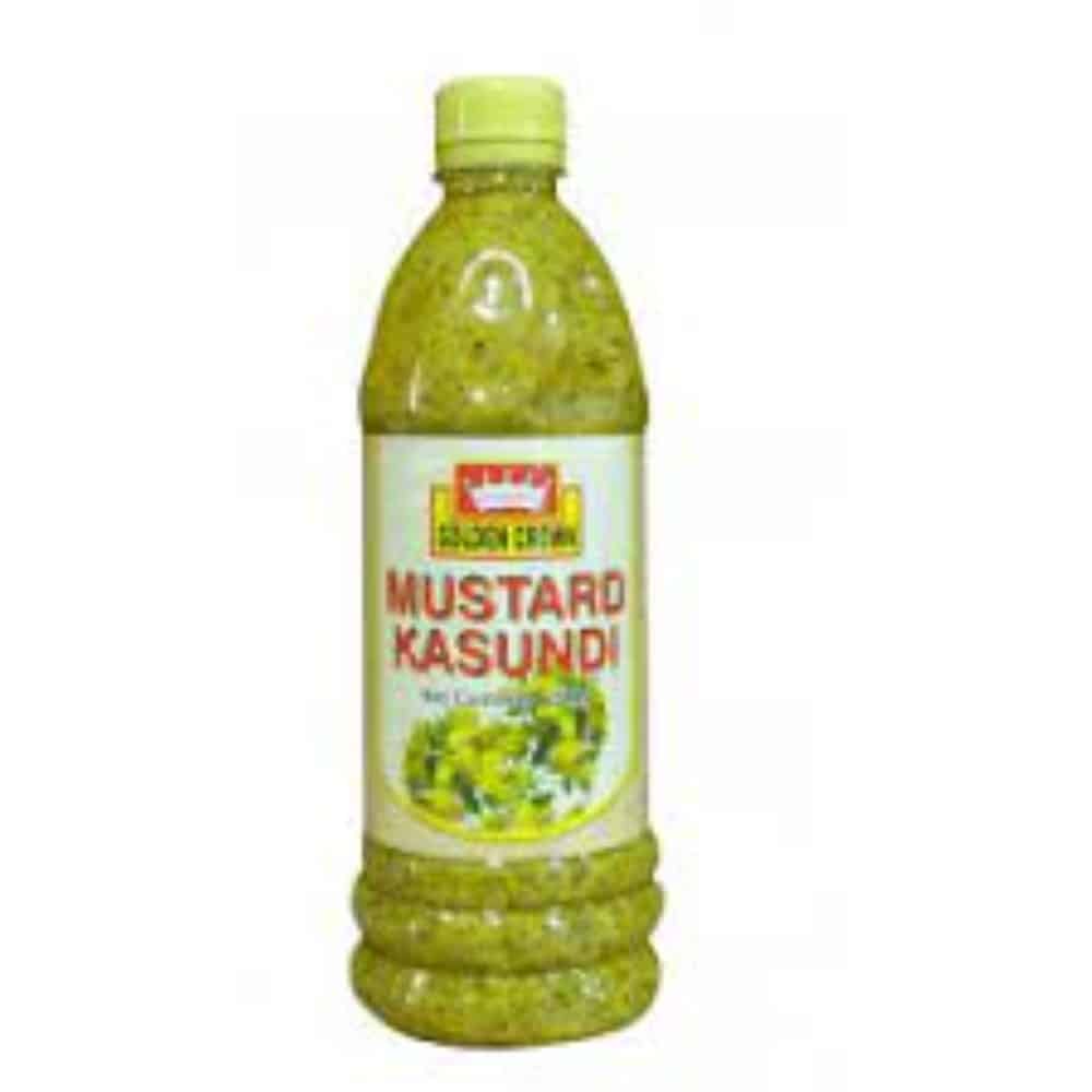 GOLDEN CROWN-Mustard Kasundi-1kg (Pack of 12Pcs)