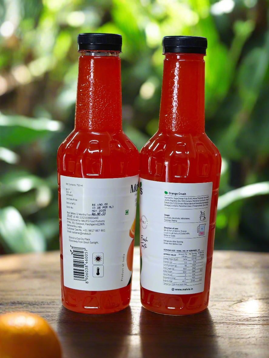Malvi's - Orange Crush 750ml