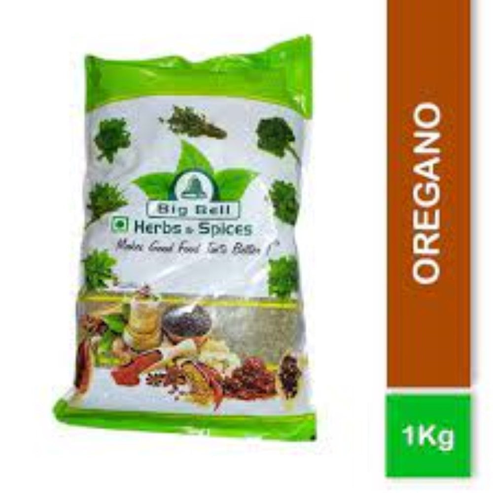 BIG BELL-Oregano Leaves-1 Kg (Pack of 10 Pcs)