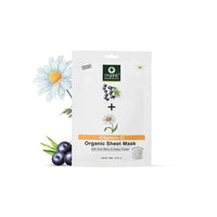 Thumbnail for ORGANIC HARVEST-Vitamin C Face Sheet Mask, Provide Instant Hydration, Suitable for All Skin Types, 100% Organic, Sulphate & Paraben Free - 20gm
