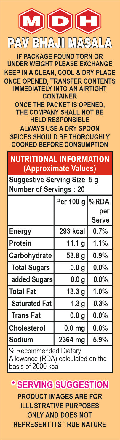 MDH-Pav Bhaji Masala-100g