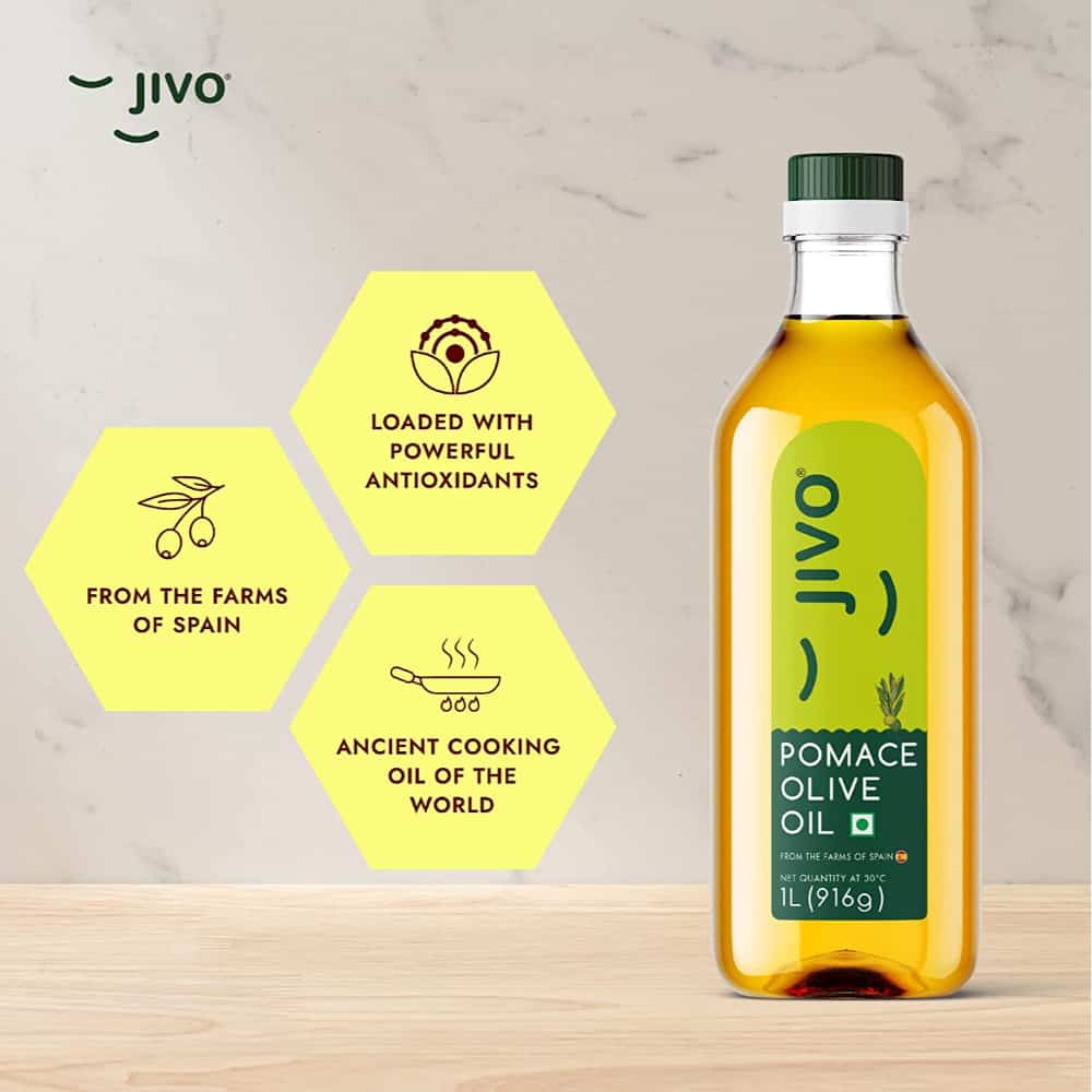 JIVO-Pomace Olive Oil-1 Ltr