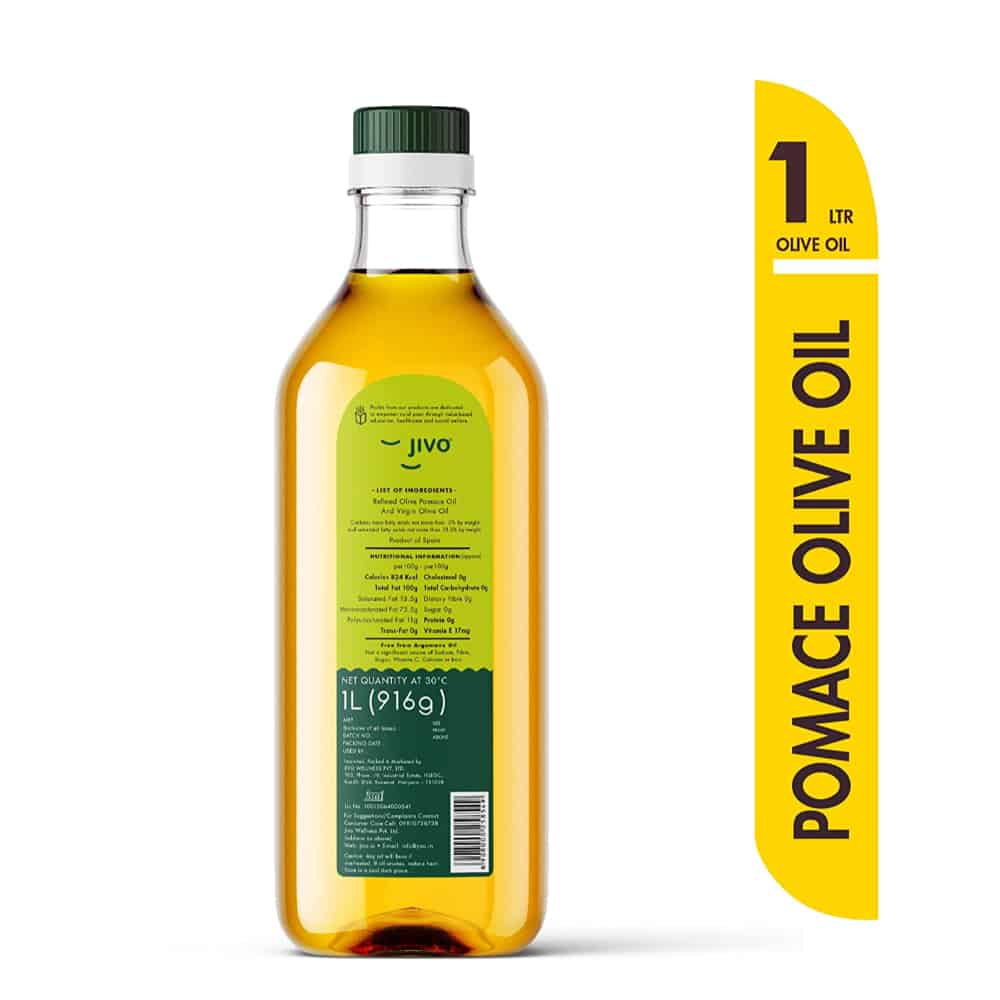 JIVO-Pomace Olive Oil-1 Ltr