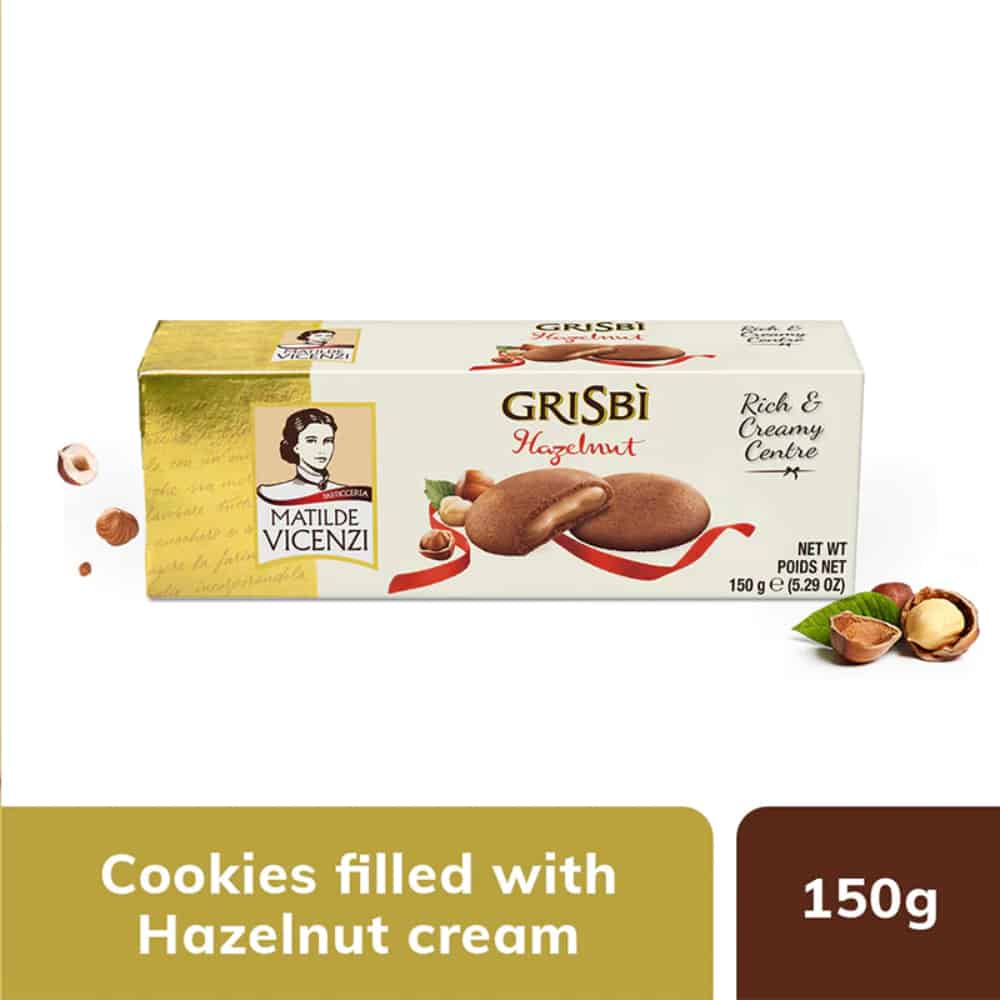 MATILDE VICENZI-Pastry Cookies Filled with Hazelnut Cream-150g