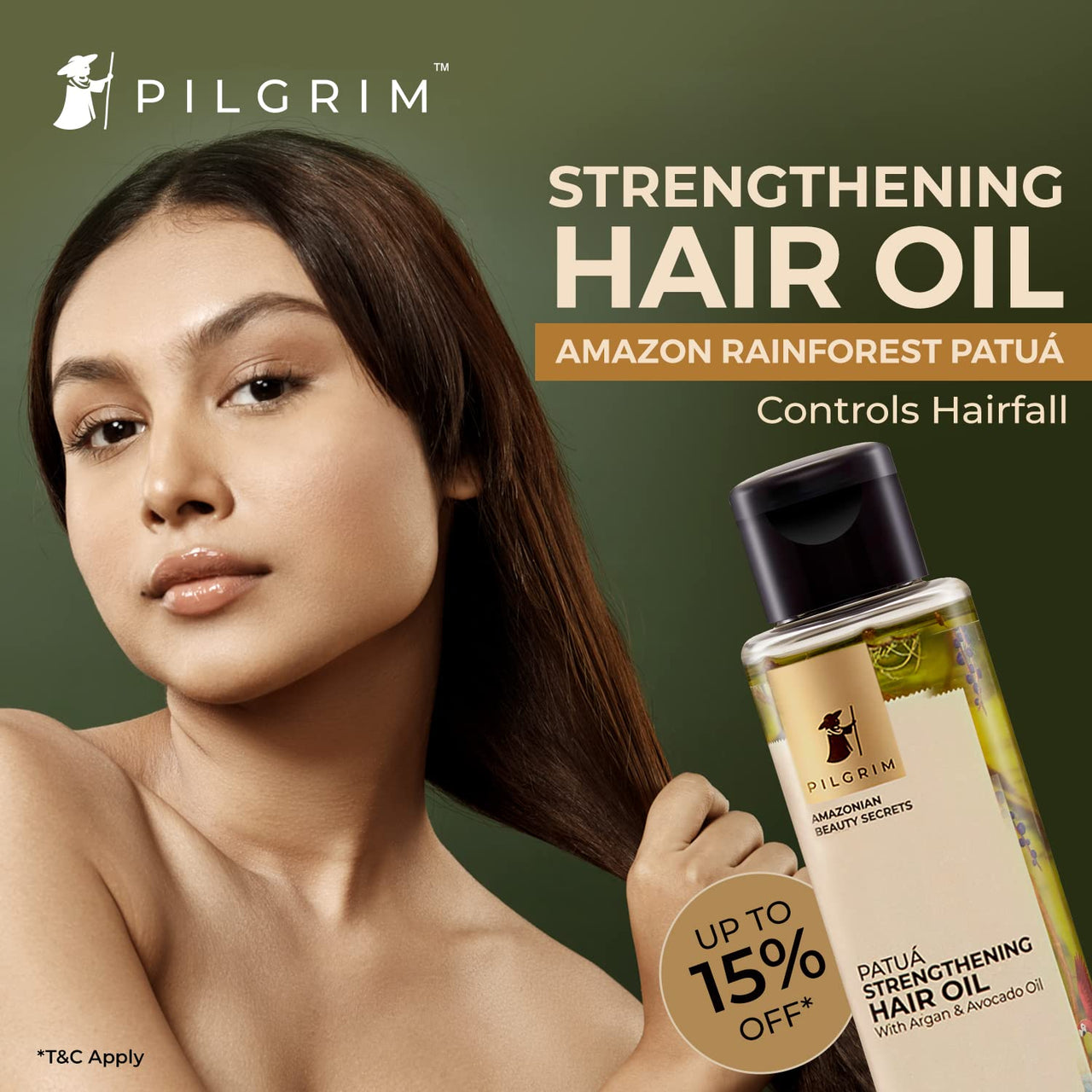 PILGRIM - Amazonian Patua Strengthening Hair Oil 115ml