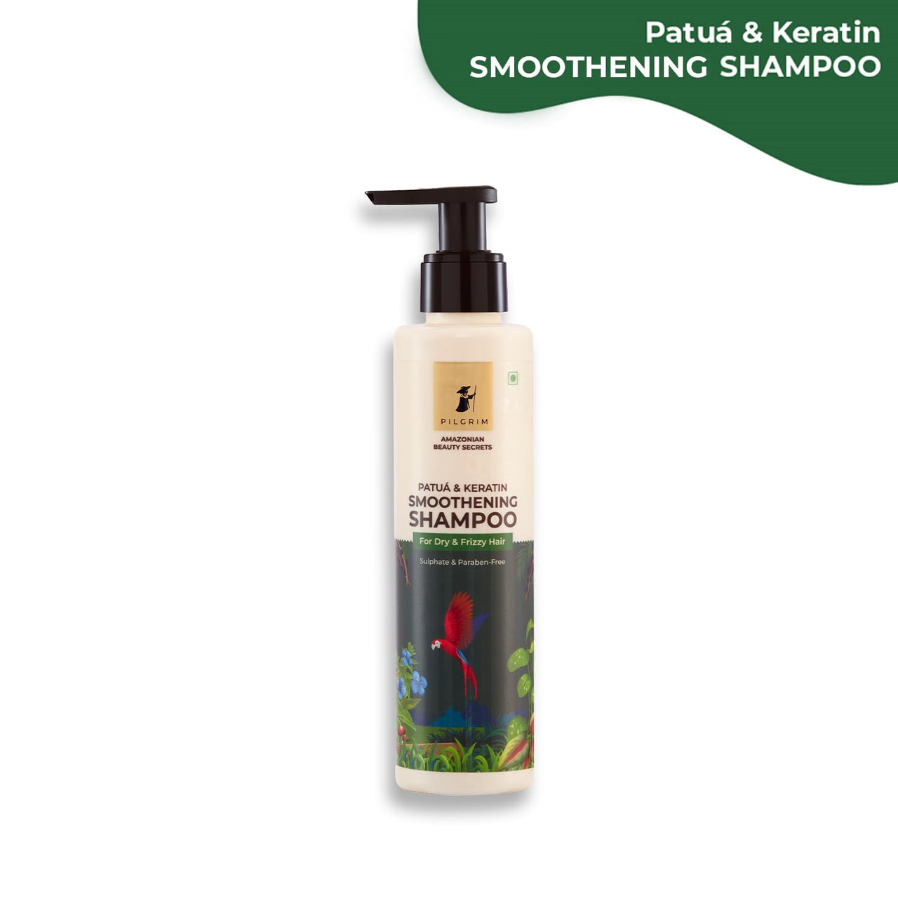 PILGRIM - Patua & Keratin Hair smoothening shampoo 200ml