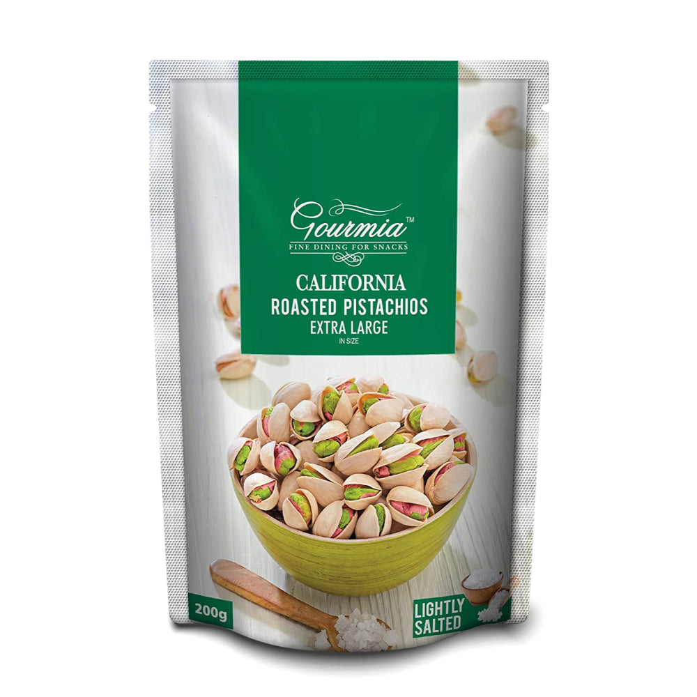 GOURMIA-California Pistachios Lightly Salted-200g