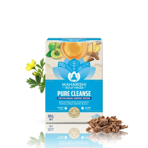 Pure Cleanse: Ayurvedic Detox Tea | Natural Purifying Herbal Blend 30gm