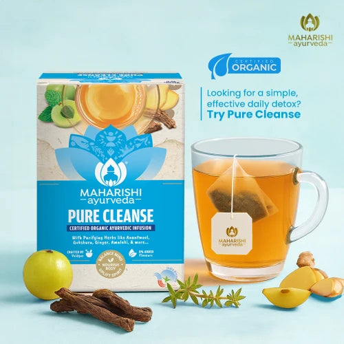 Pure Cleanse: Ayurvedic Detox Tea | Natural Purifying Herbal Blend 30gm