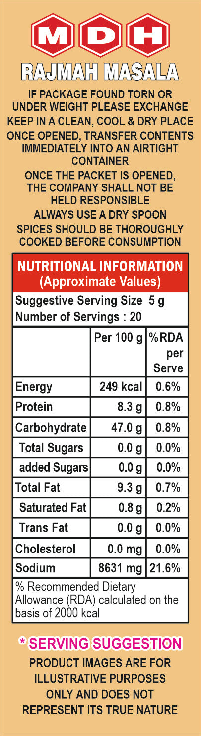 MDH-Rajmah Masala-100g