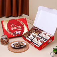 Thumbnail for Loyka Regal Red Assorted Almond Brittle Box - 16 pcs