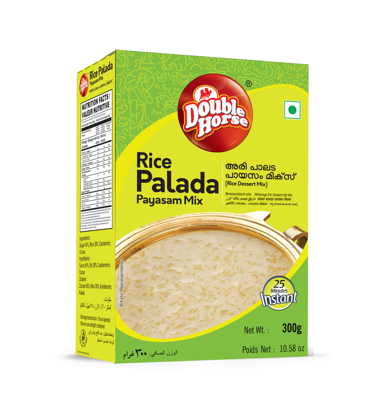 DOUBLE HORSE-Kerala Rice Palada Payasam Mix 300gm